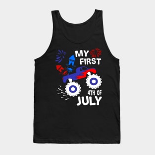 My first 4th of july..family matching gift idea Tank Top